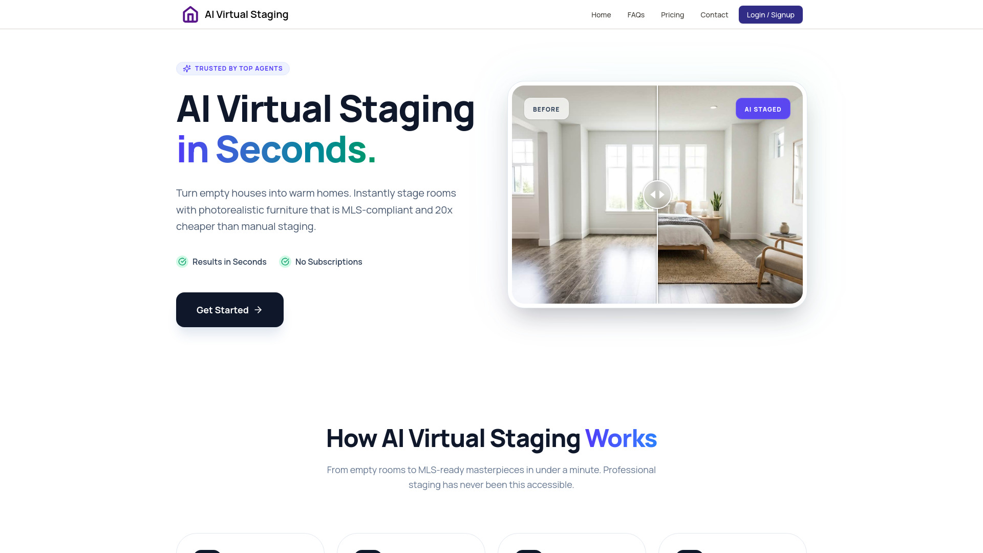 AI Virtual Staging screenshot