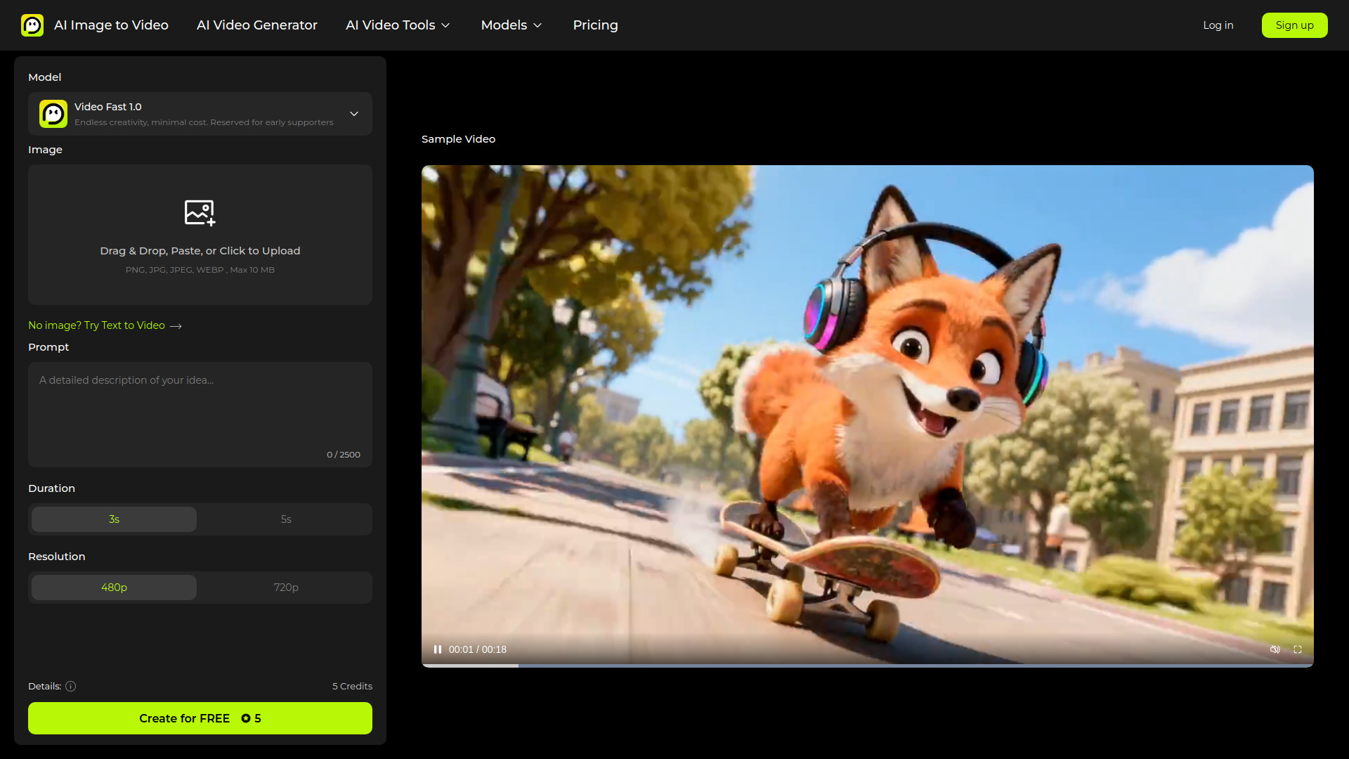 AI Image to Video screenshot