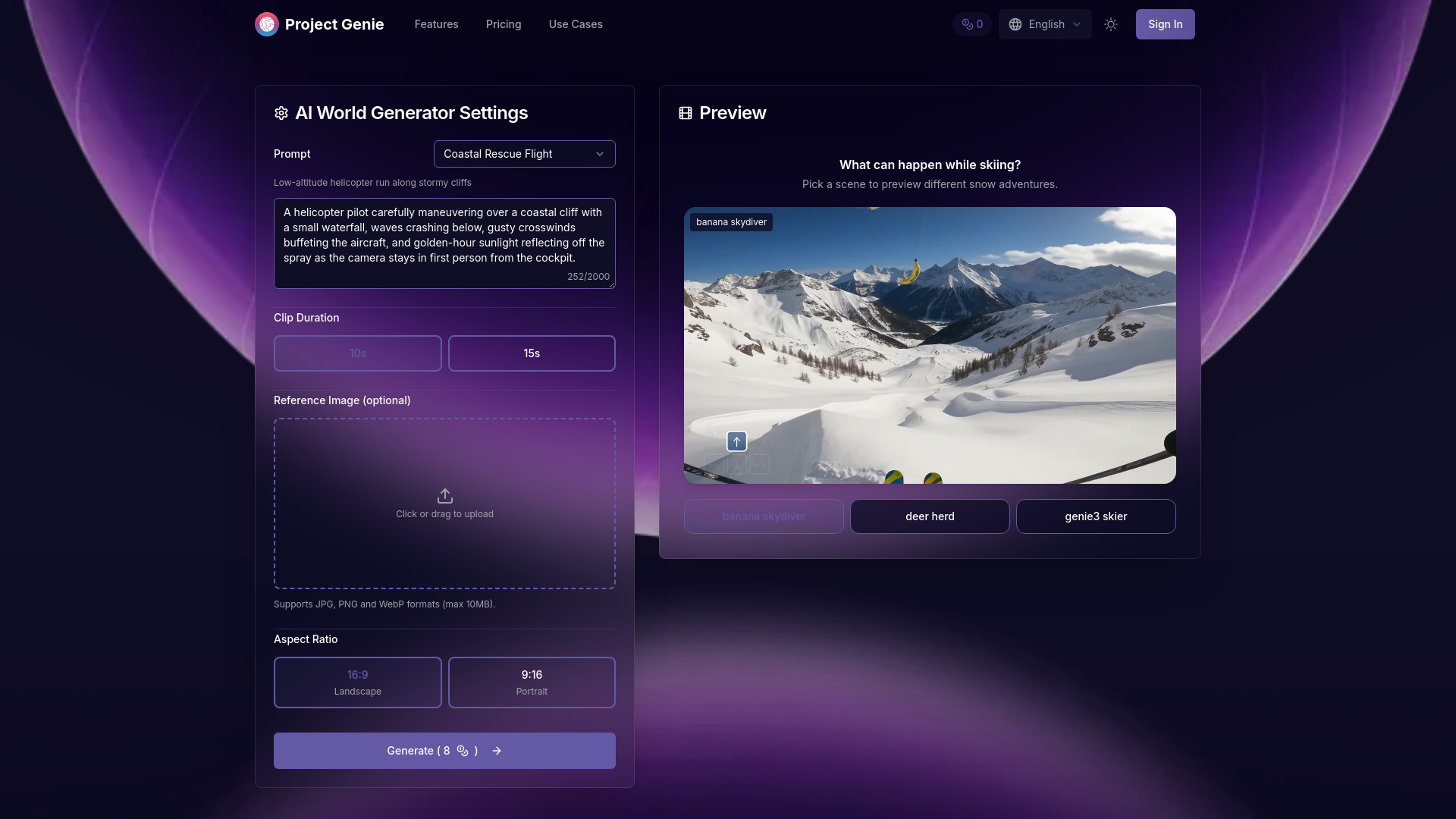 Project Genie screenshot