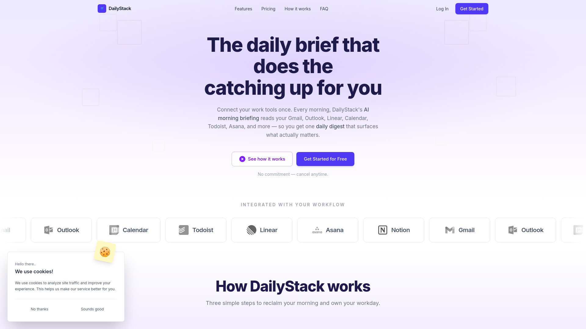 DailyStack screenshot
