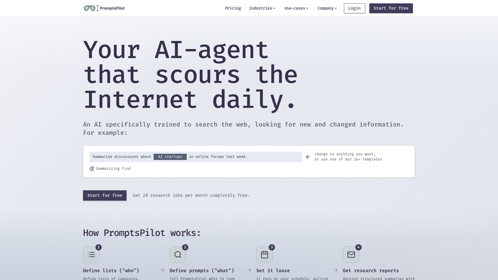 PromptsPilot screenshot