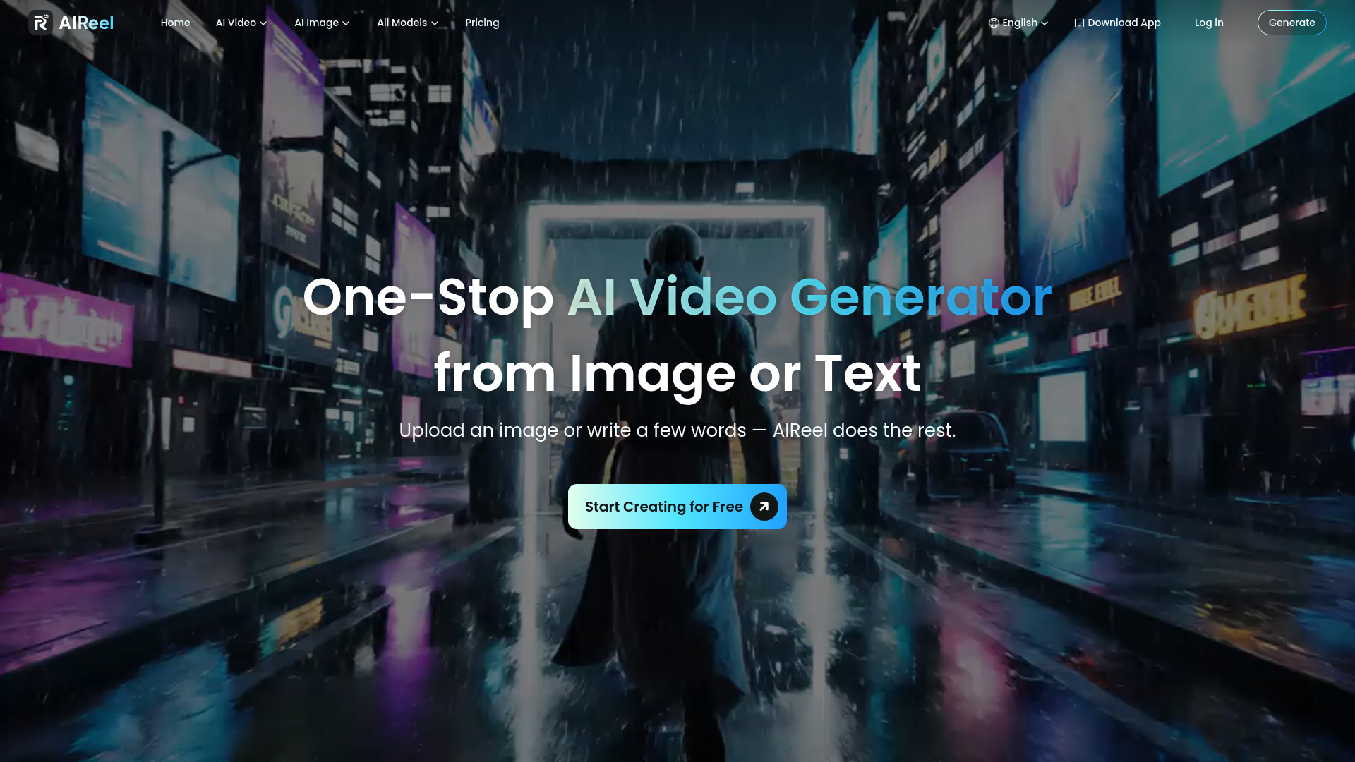 AIReel screenshot