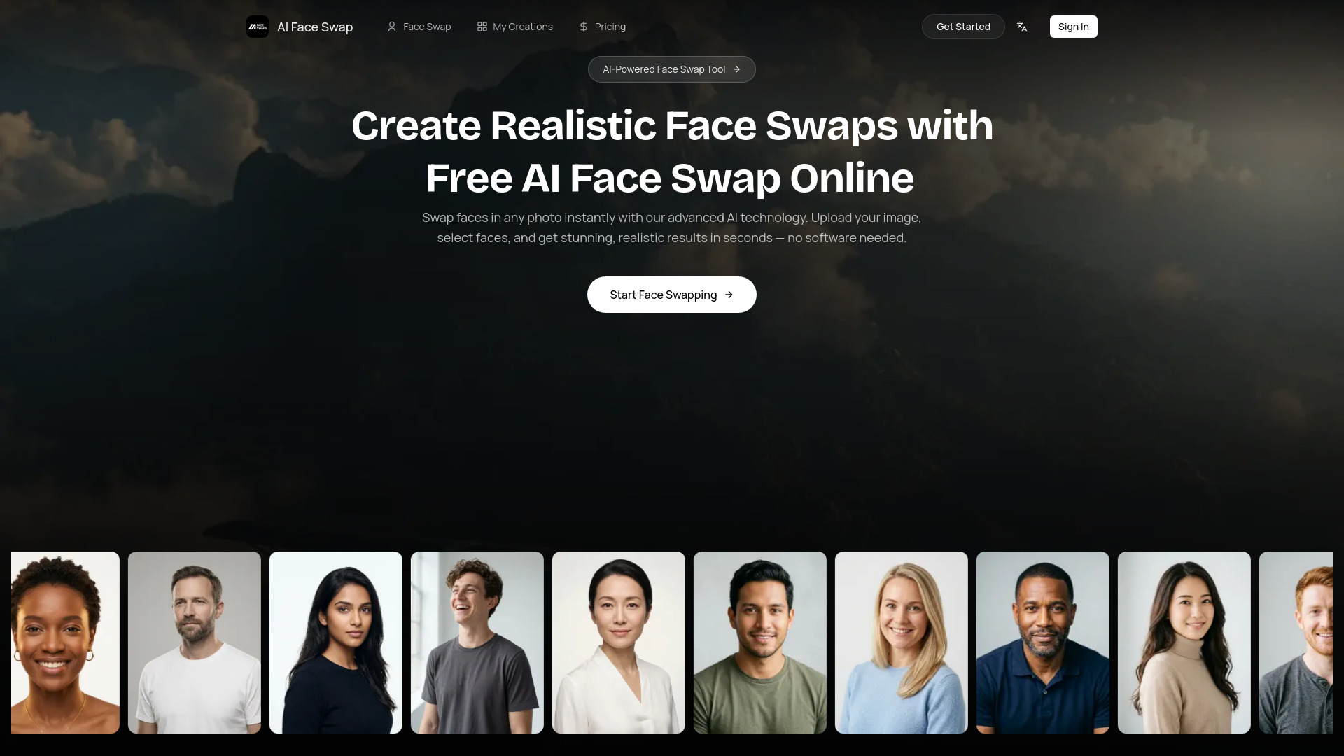 AI Face Swap screenshot