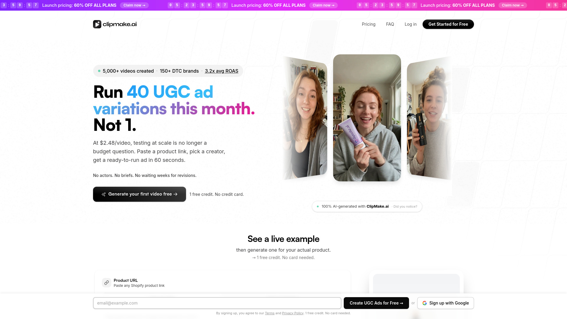 ClipMake.ai screenshot