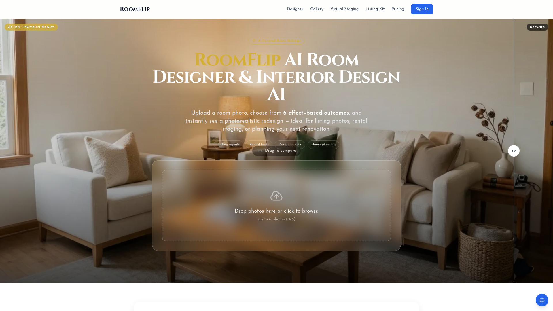 RoomFlip screenshot