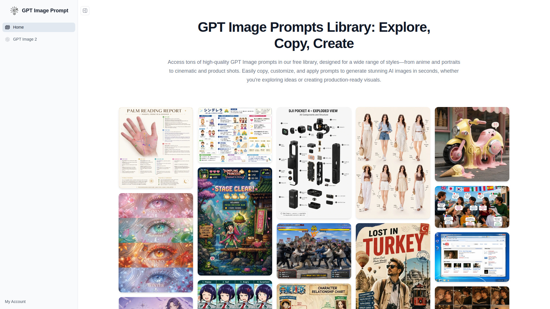 GPT Image Prompt screenshot