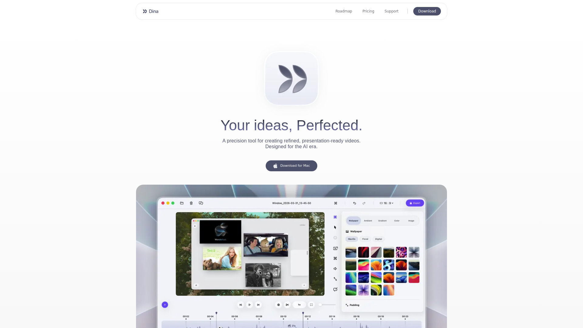 Dina screenshot