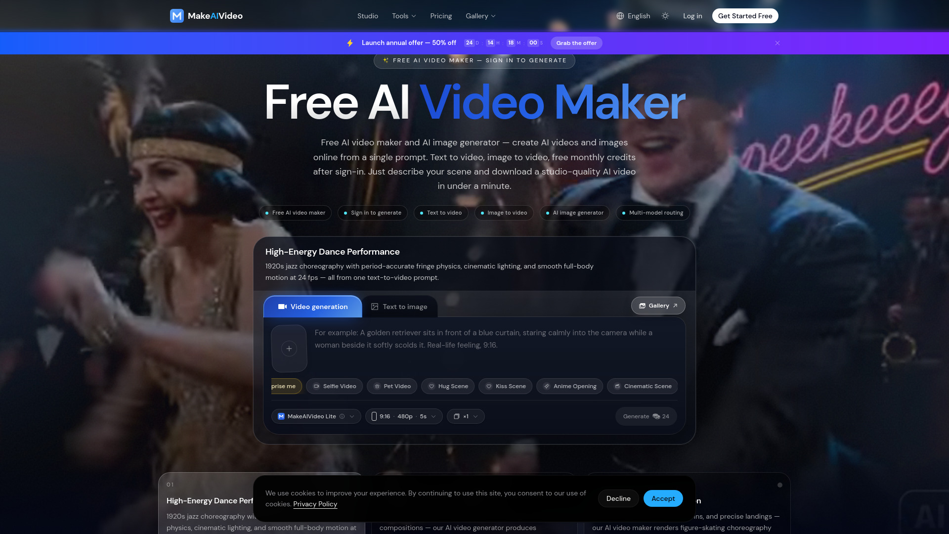 MakeAIVideo screenshot