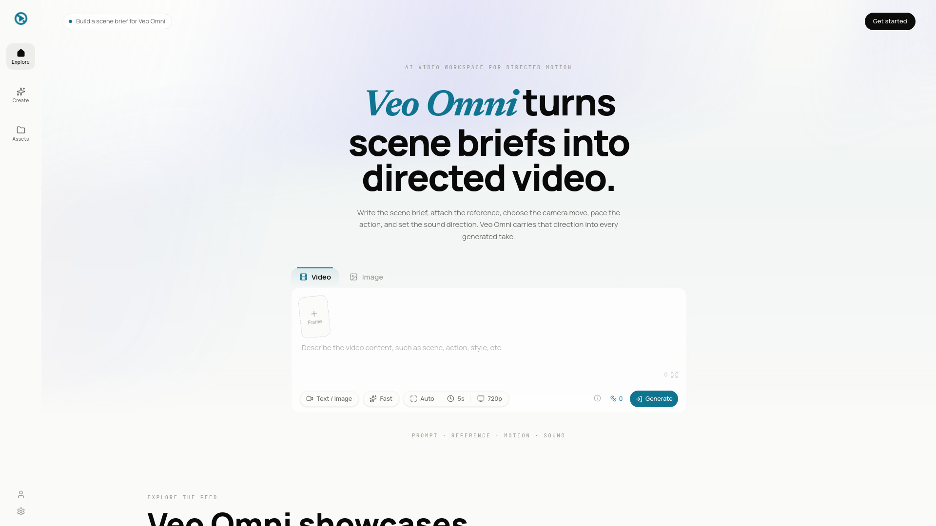 Veo Omni screenshot