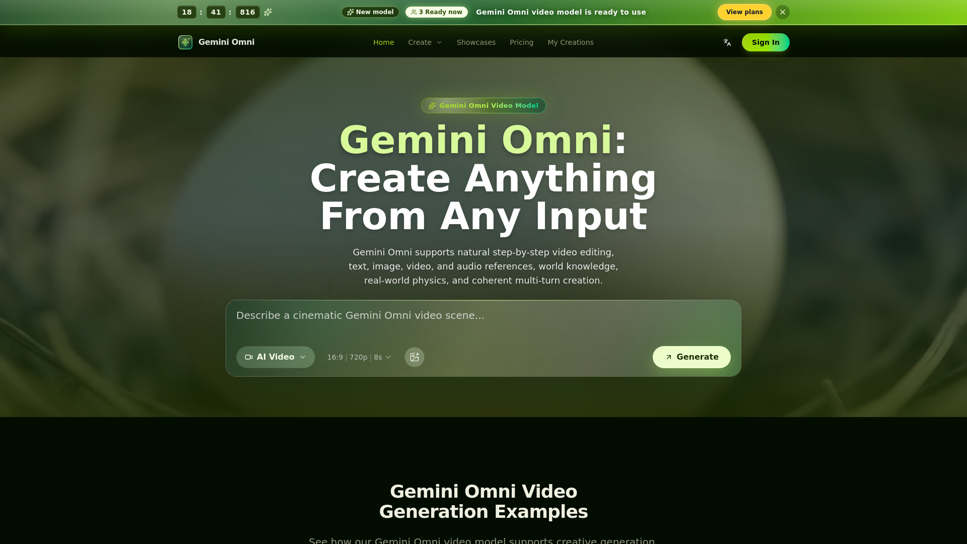 Gemini Omni screenshot