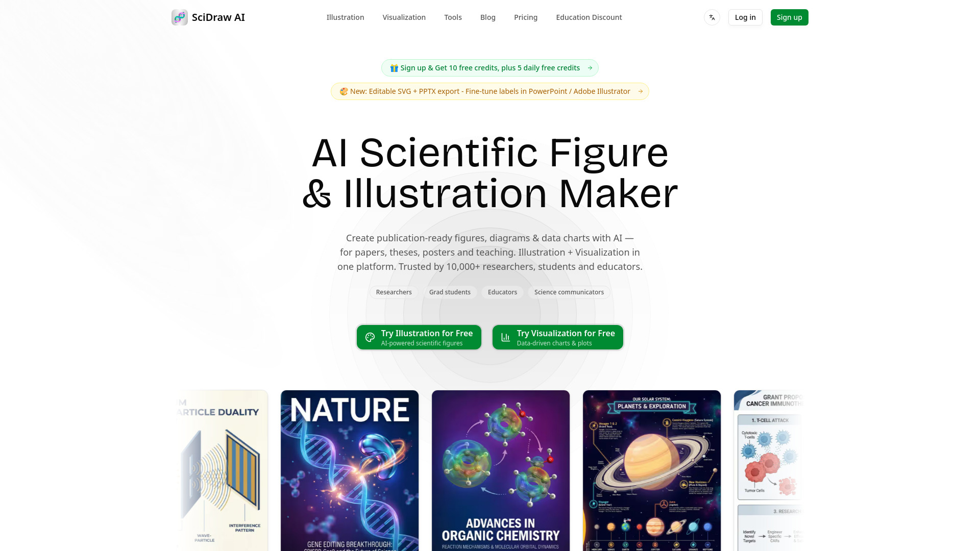 SciDraw AI screenshot