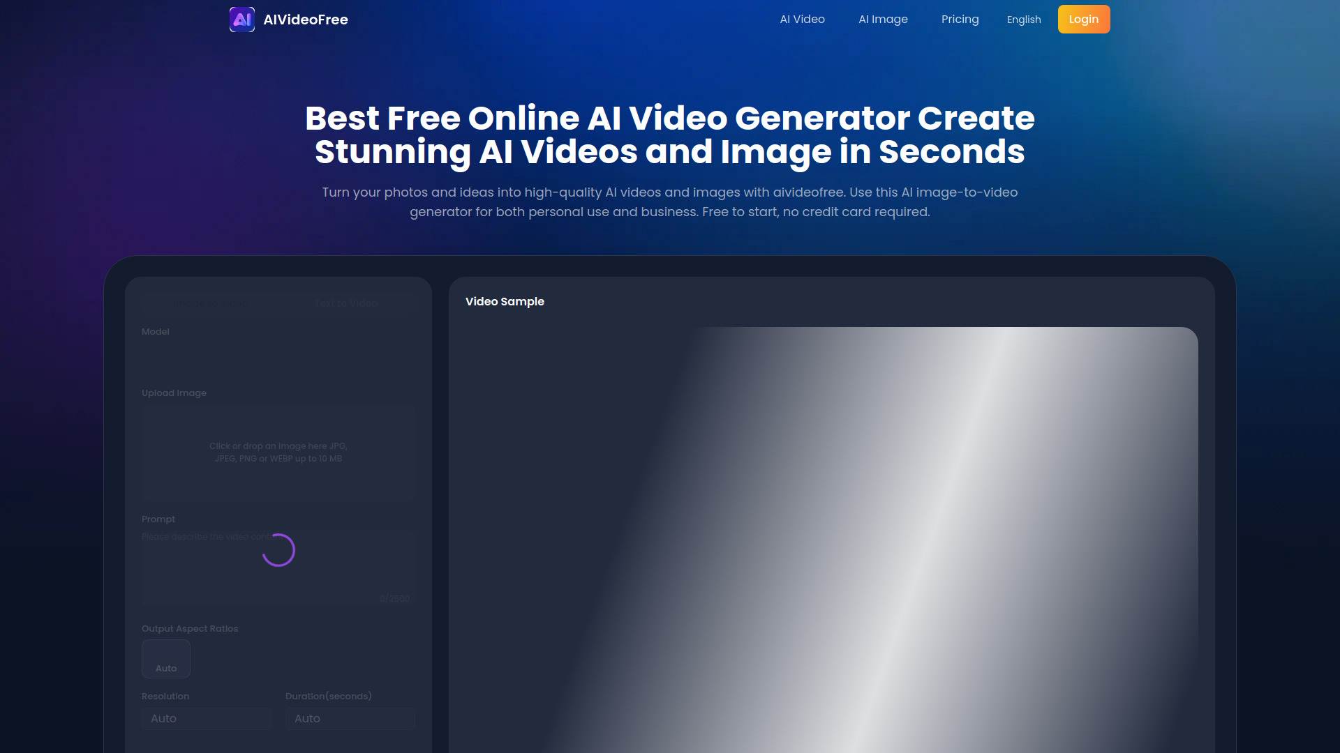 AIVideoFree screenshot