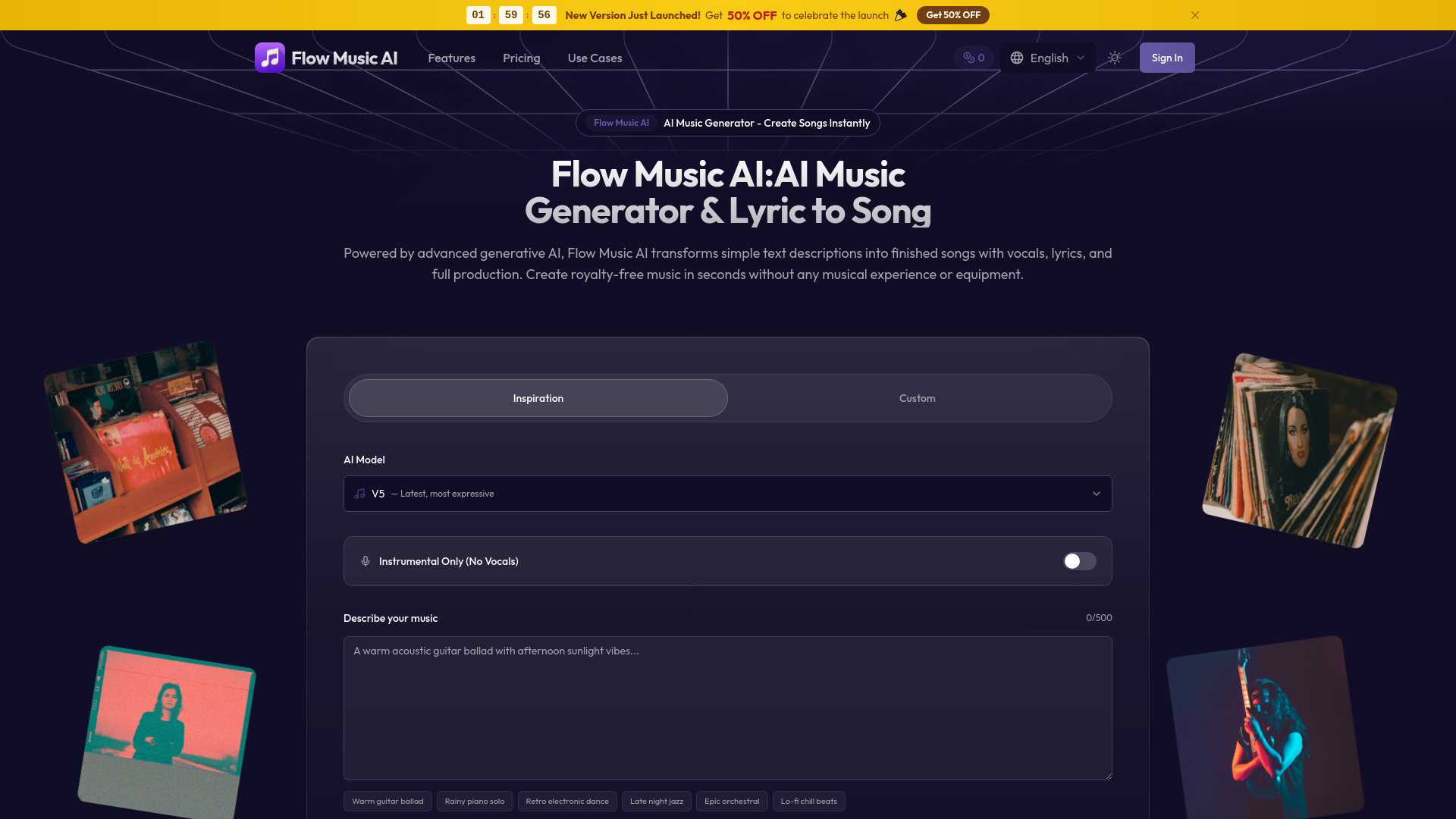 FlowMusic screenshot