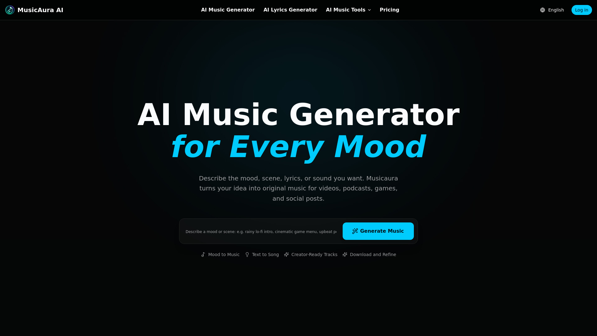 MusicAura AI screenshot