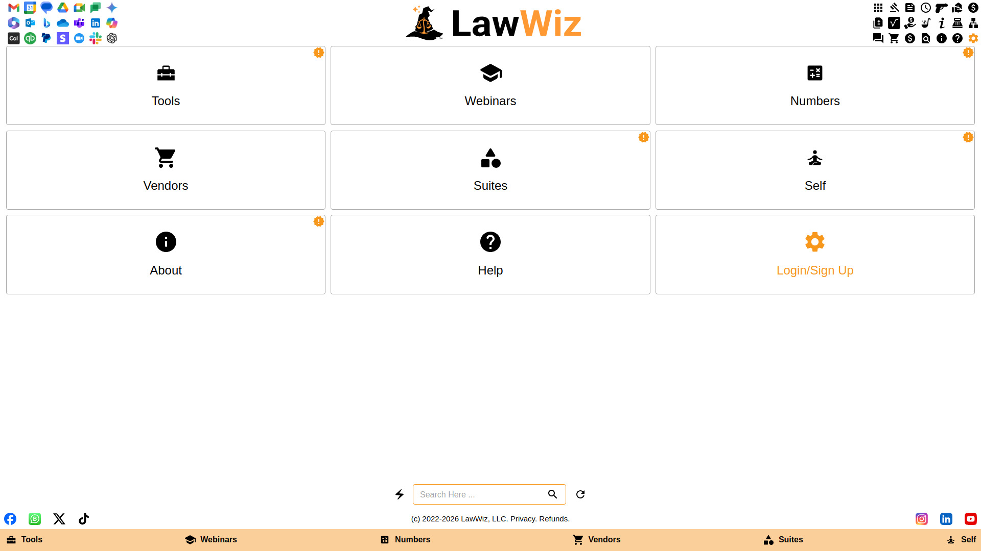 LawWiz screenshot