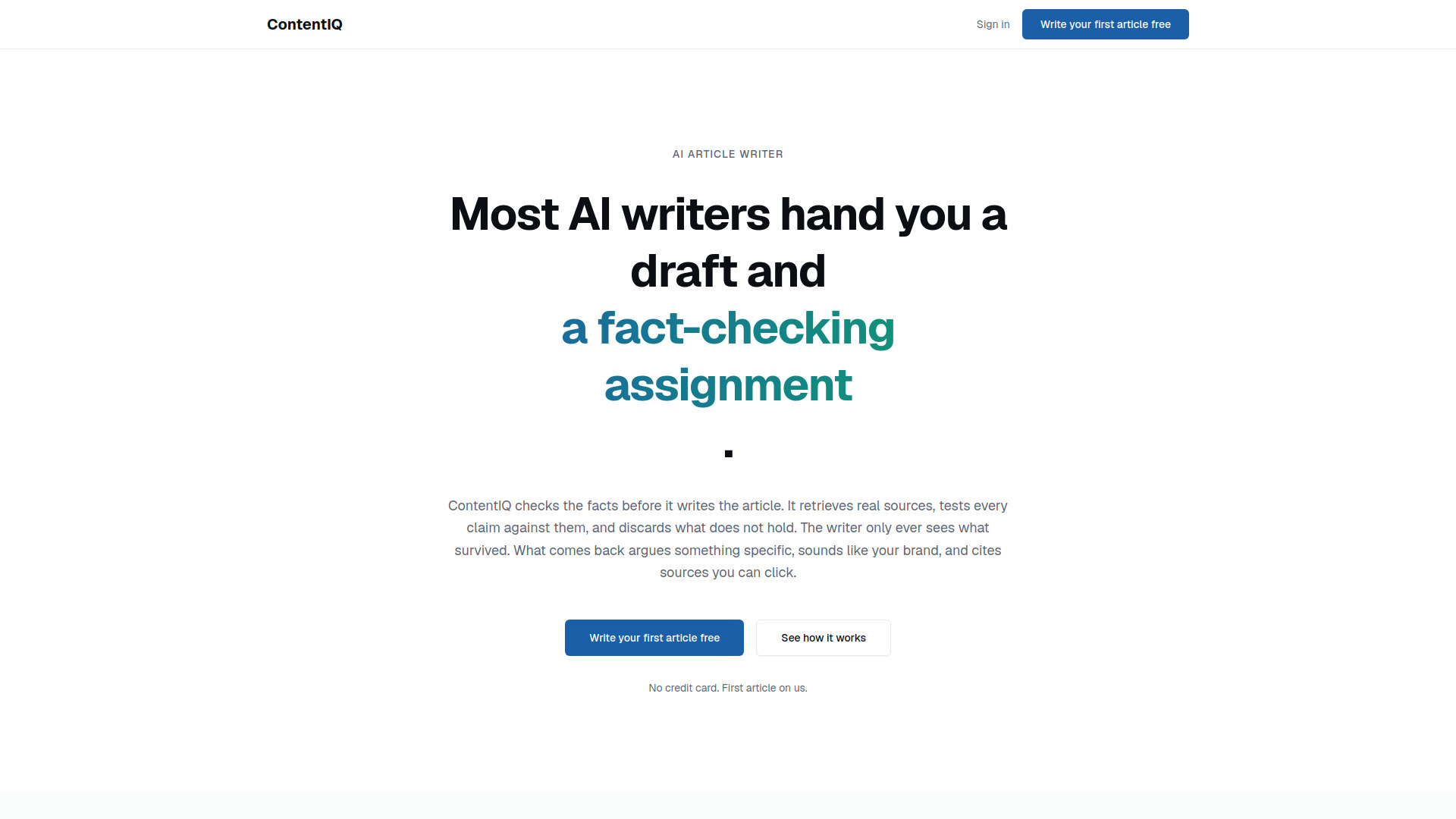 ContentIQ screenshot