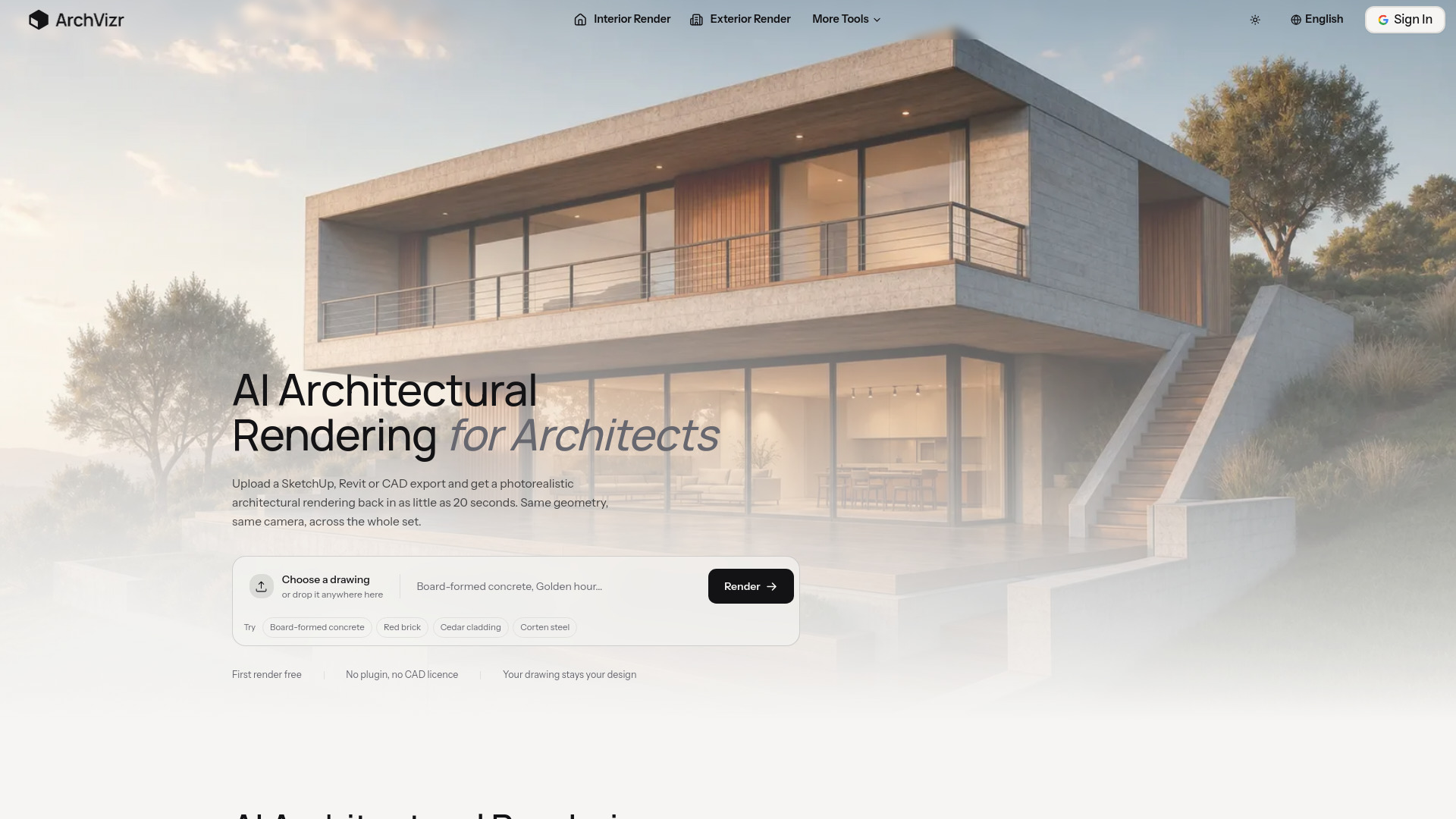 ArchVizr screenshot