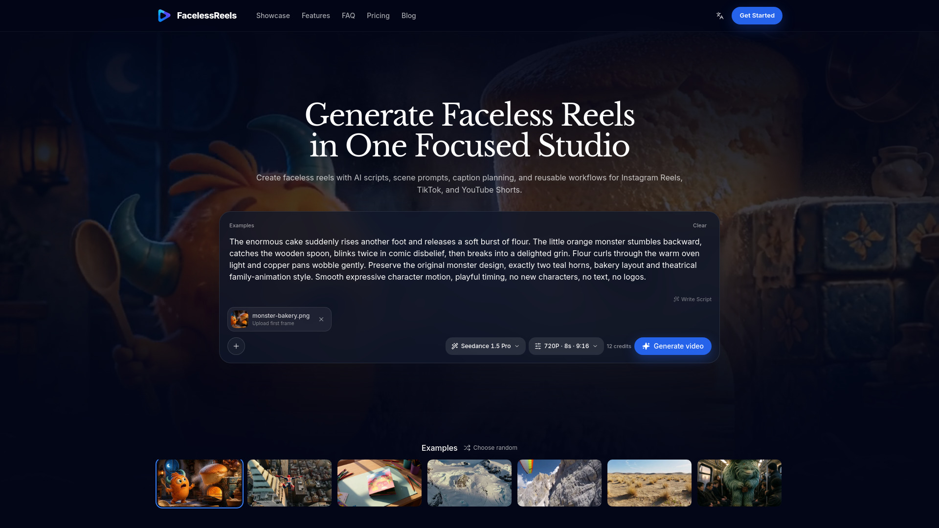 FacelessReels screenshot