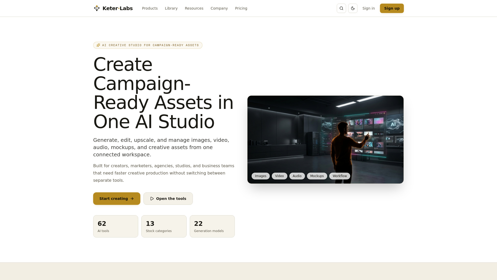 Keter Labs screenshot