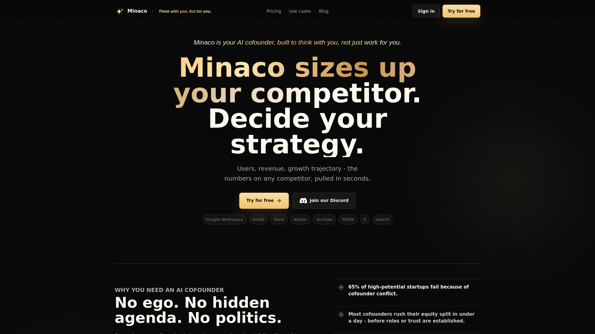 Minaco screenshot