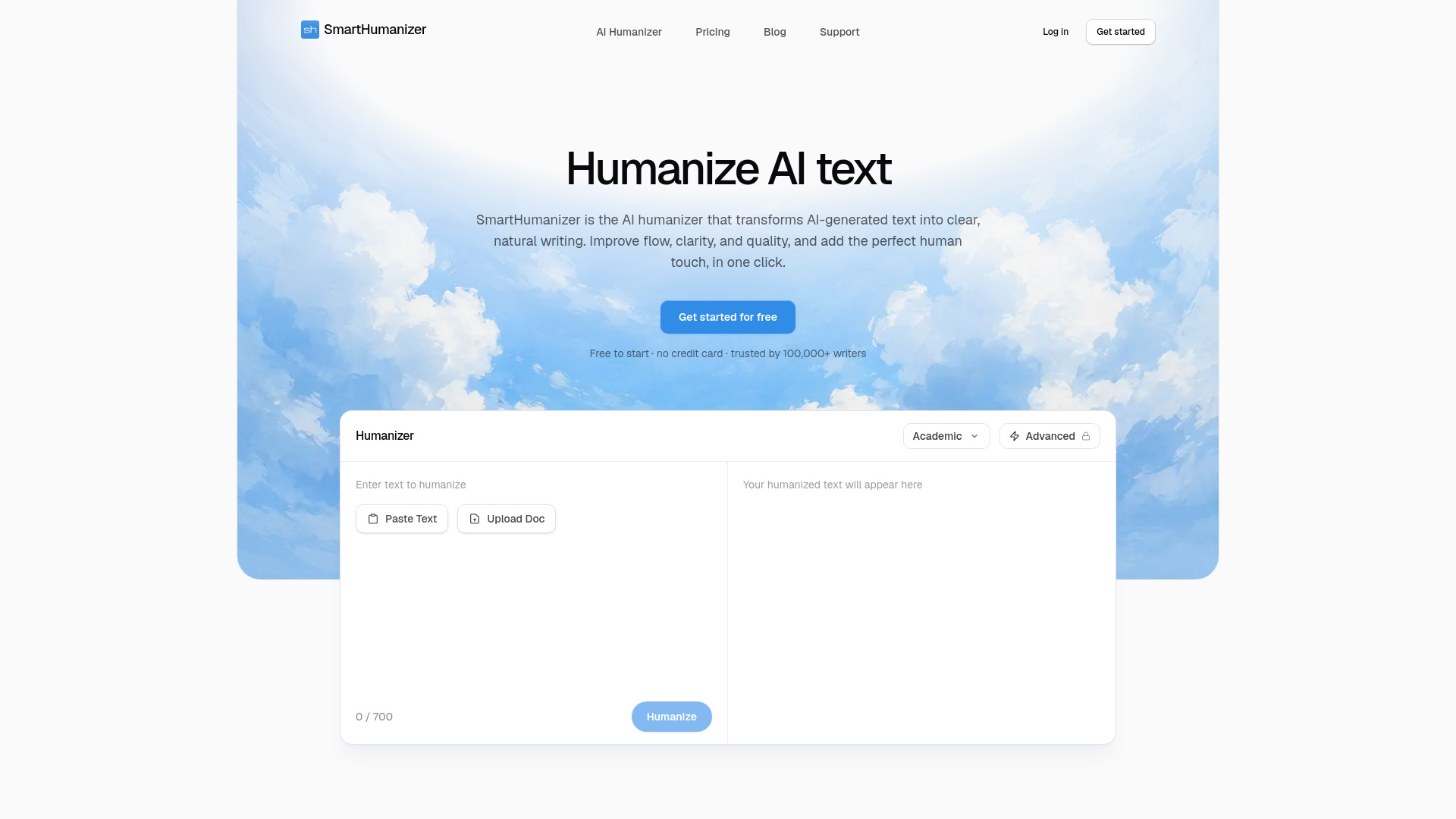 SmartHumanizer screenshot