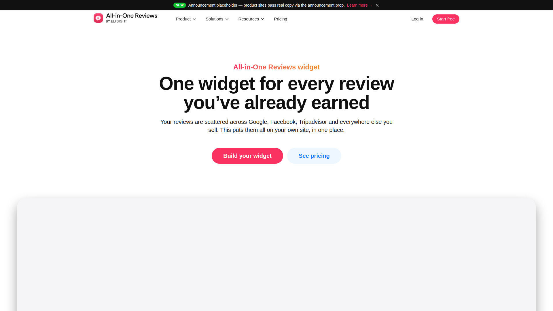 JustReviews — Review Widgets for Websites screenshot