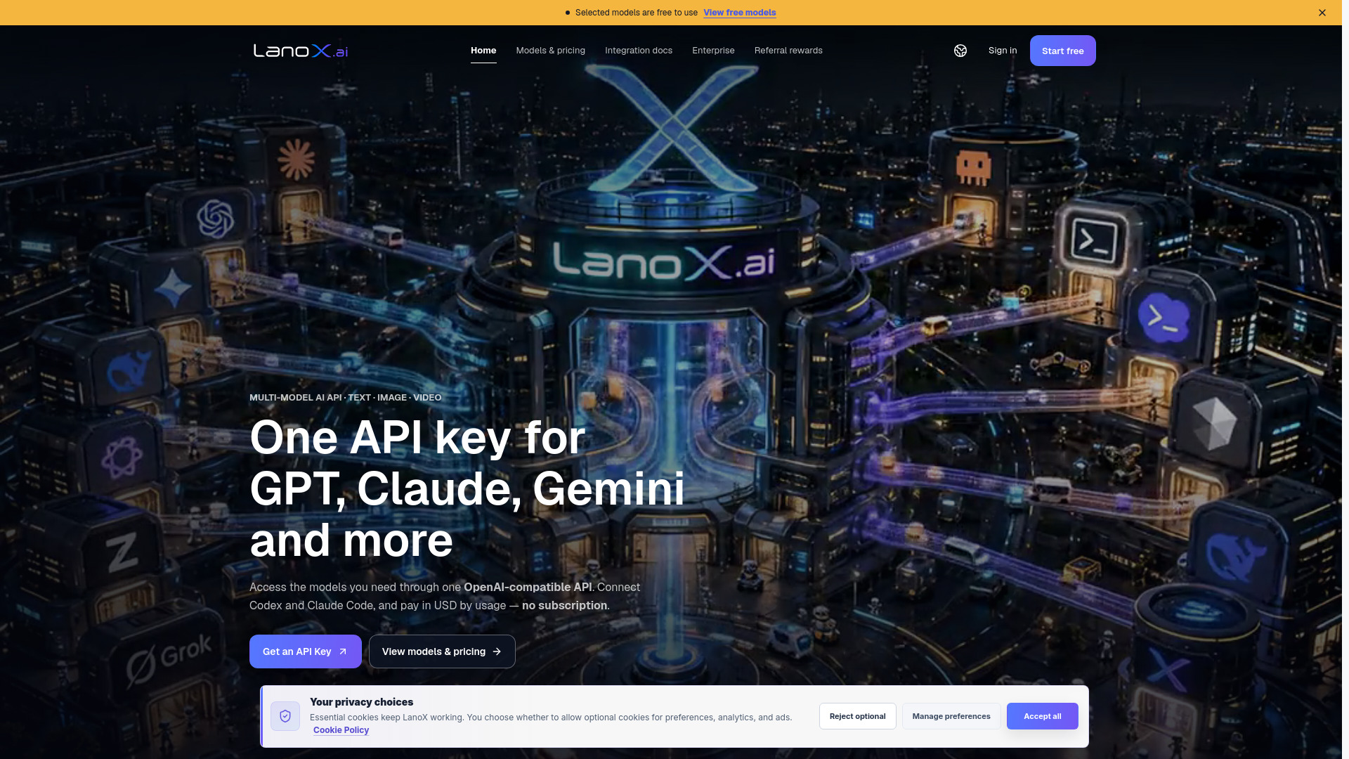 LanoX screenshot