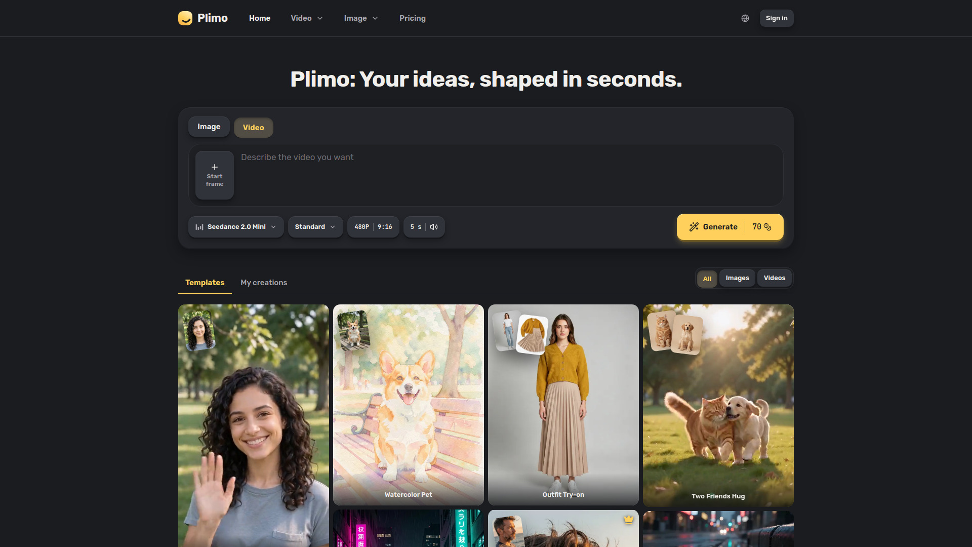 Plimo screenshot