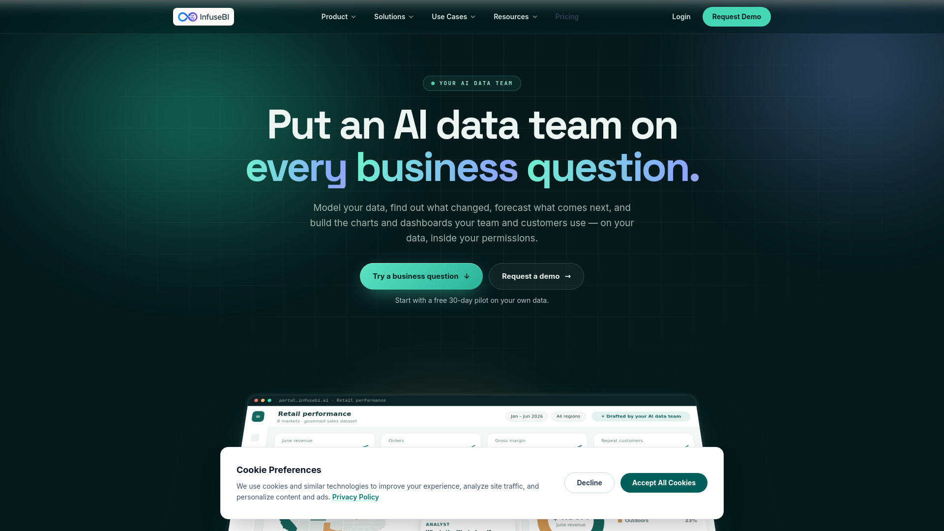 InfuseBI screenshot