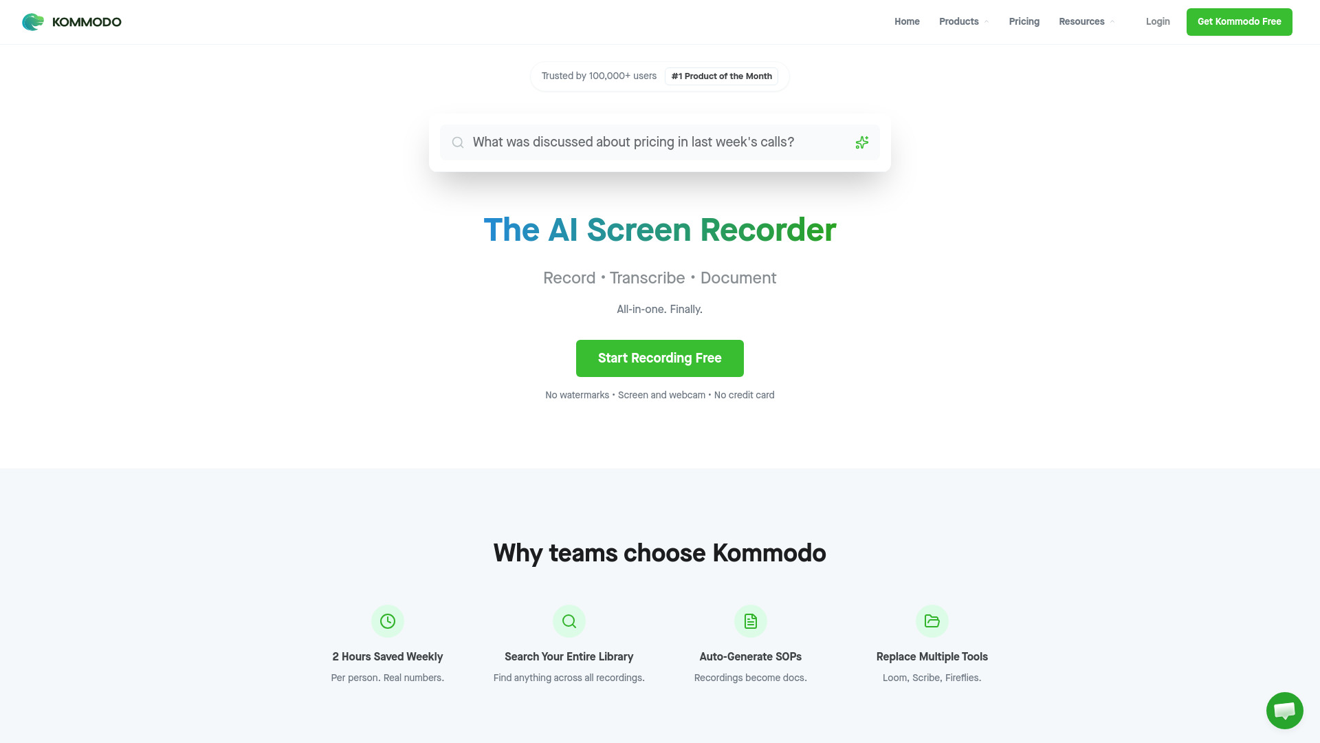 Kommodo screenshot