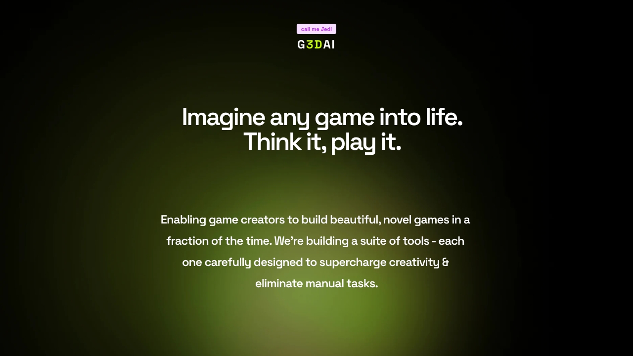 G3D.AI screenshot