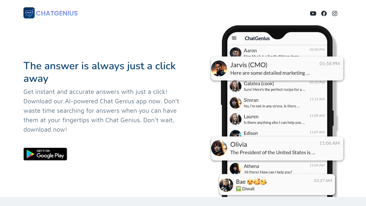 Chat Genius screenshot
