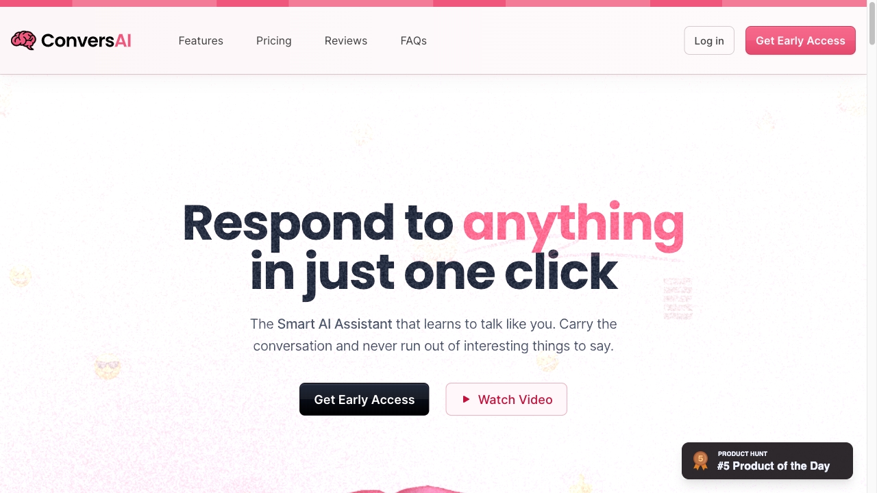 ConversAI screenshot