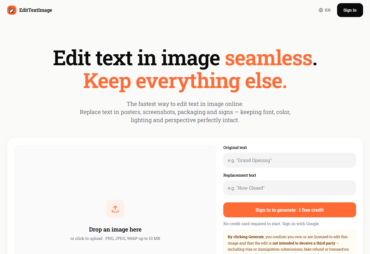 EditTextImage screenshot