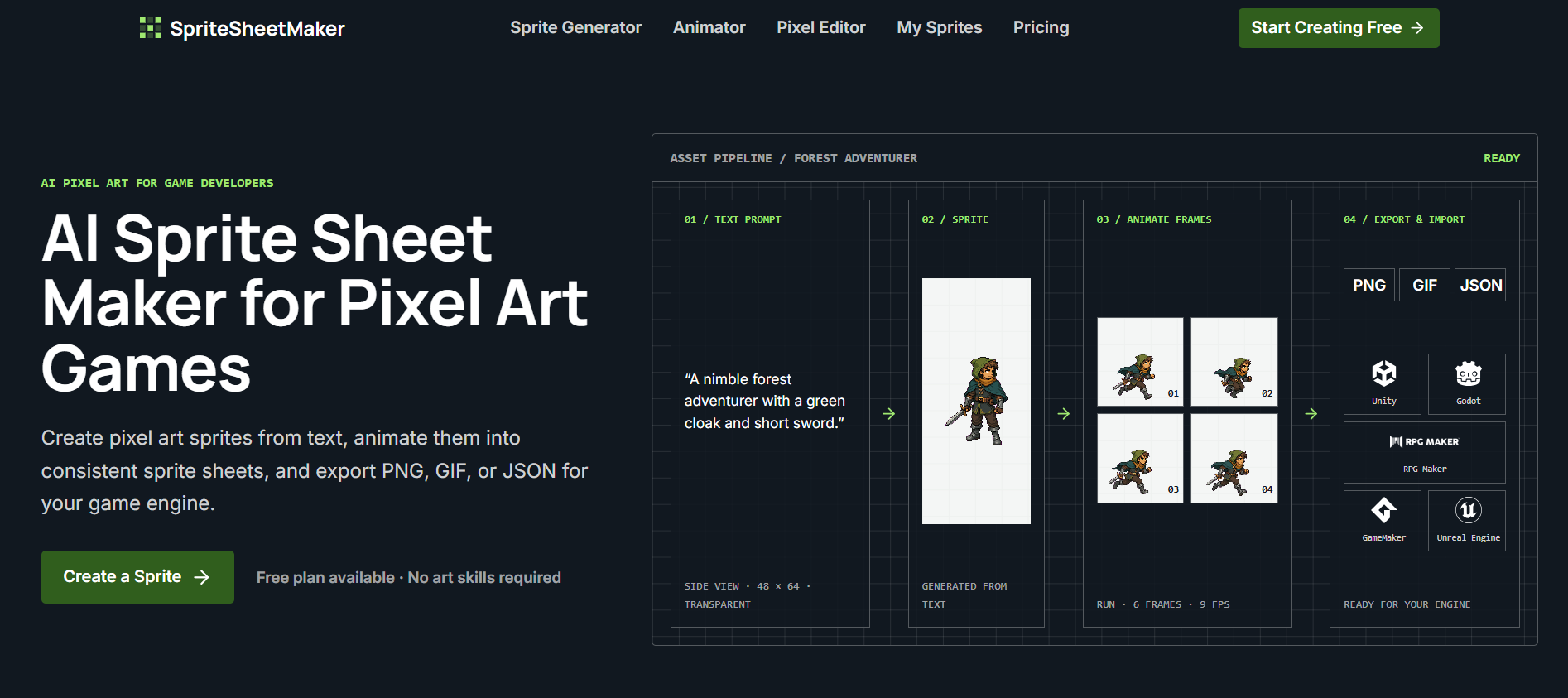 SpriteSheetMaker screenshot