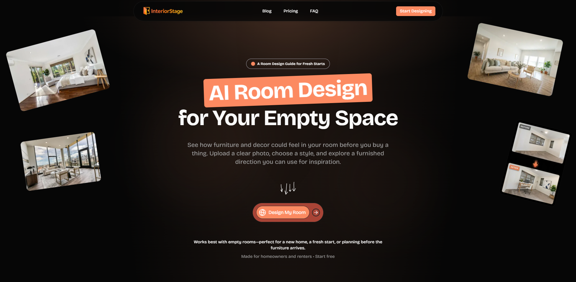 InteriorStage AI screenshot