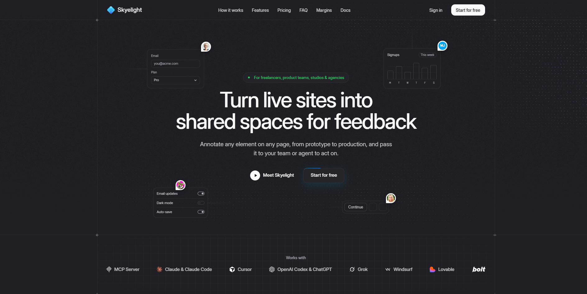 Skeylight screenshot