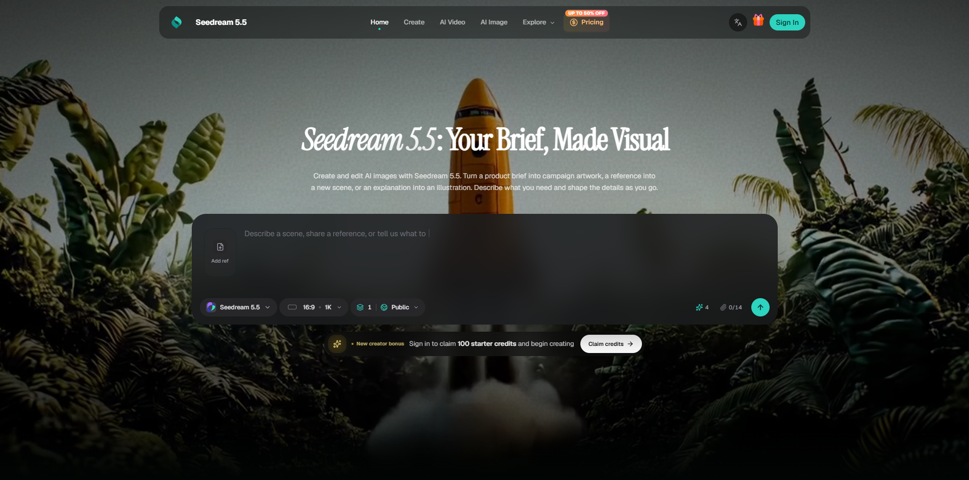 Seedream 5.5 screenshot