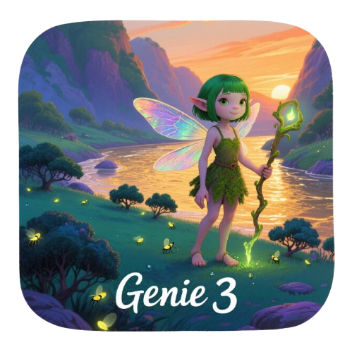 Genie 3-Al-Powered 3D WorldGenerator logo